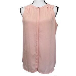 Apt 9 Sleeveless Peach Blouse Size Medium